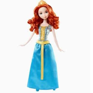 Disney Mattel 2013 Sparkling Princess Merida Doll